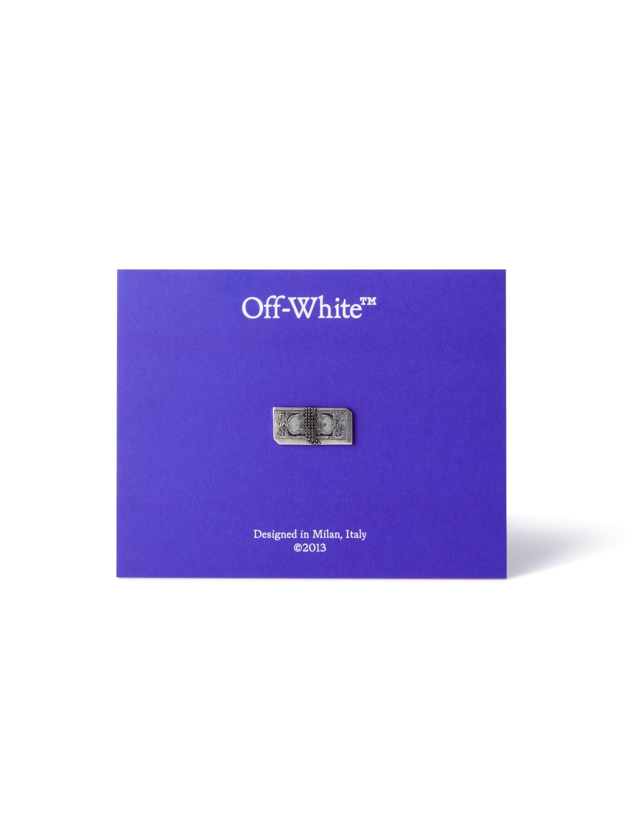 オフホワイト silver dollar dubrae charm シューズチャーム Off-White Silver Dollar Dubrae Charm | REVERSIBLE