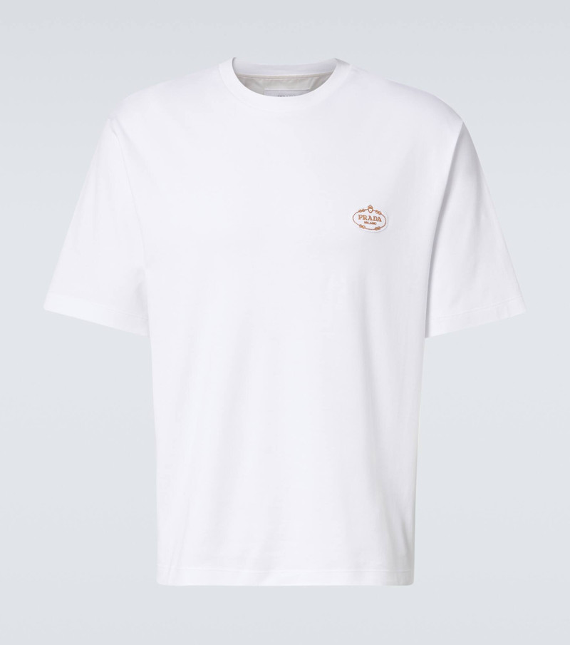 Interlock cotton jersey T-shirt 1