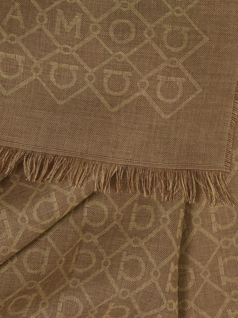 FERRAGAMO Logo embellished stole outlook