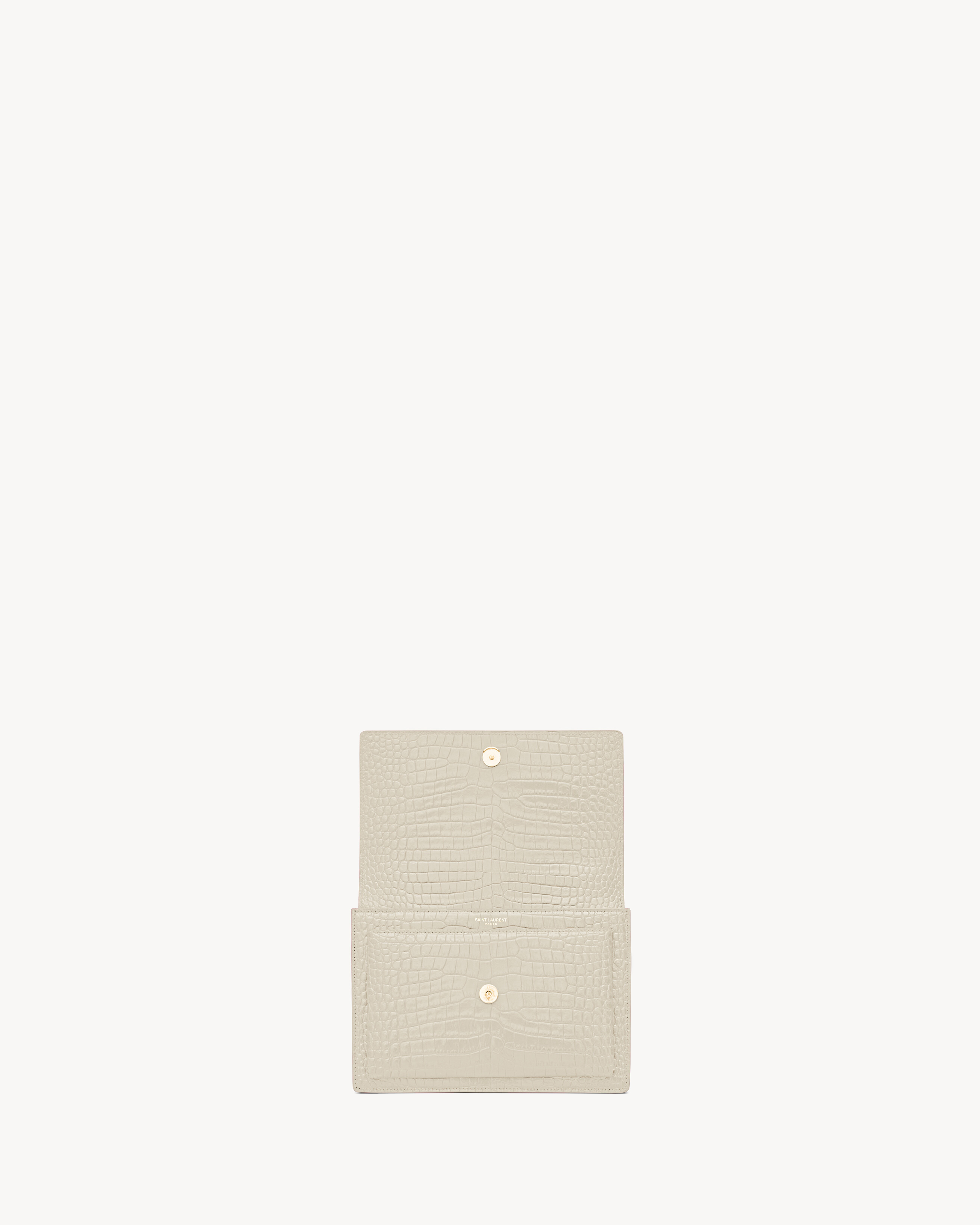 SUNSET MEDIUM IN CROCODILE-EMBOSSED LEATHER - 4