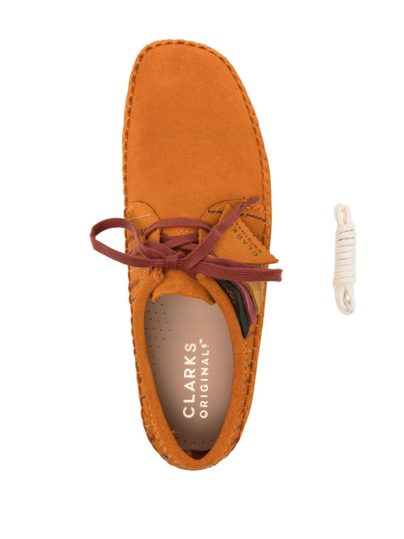 Weaver suede lace-up shoes 4