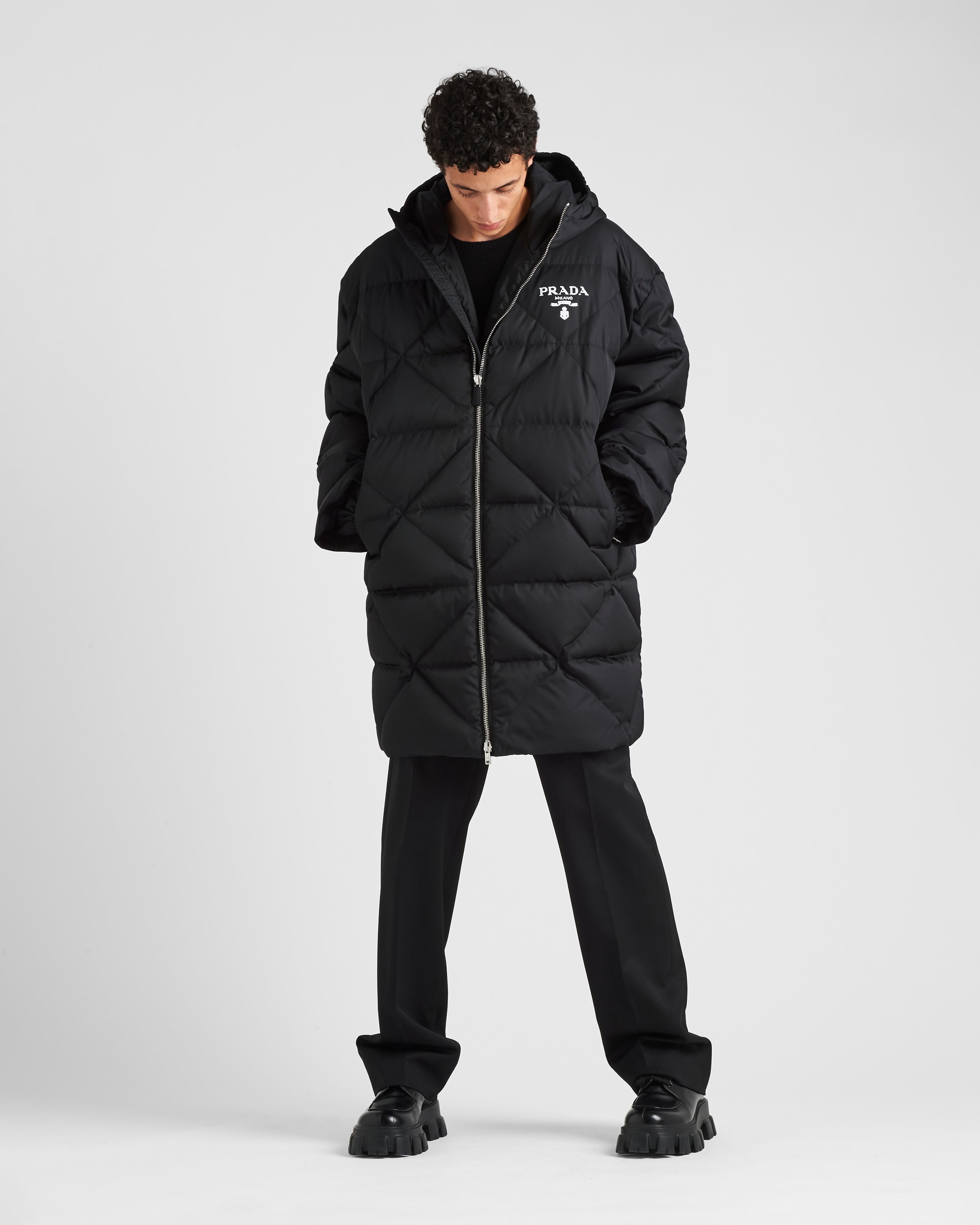 Re-Nylon down coat - 2