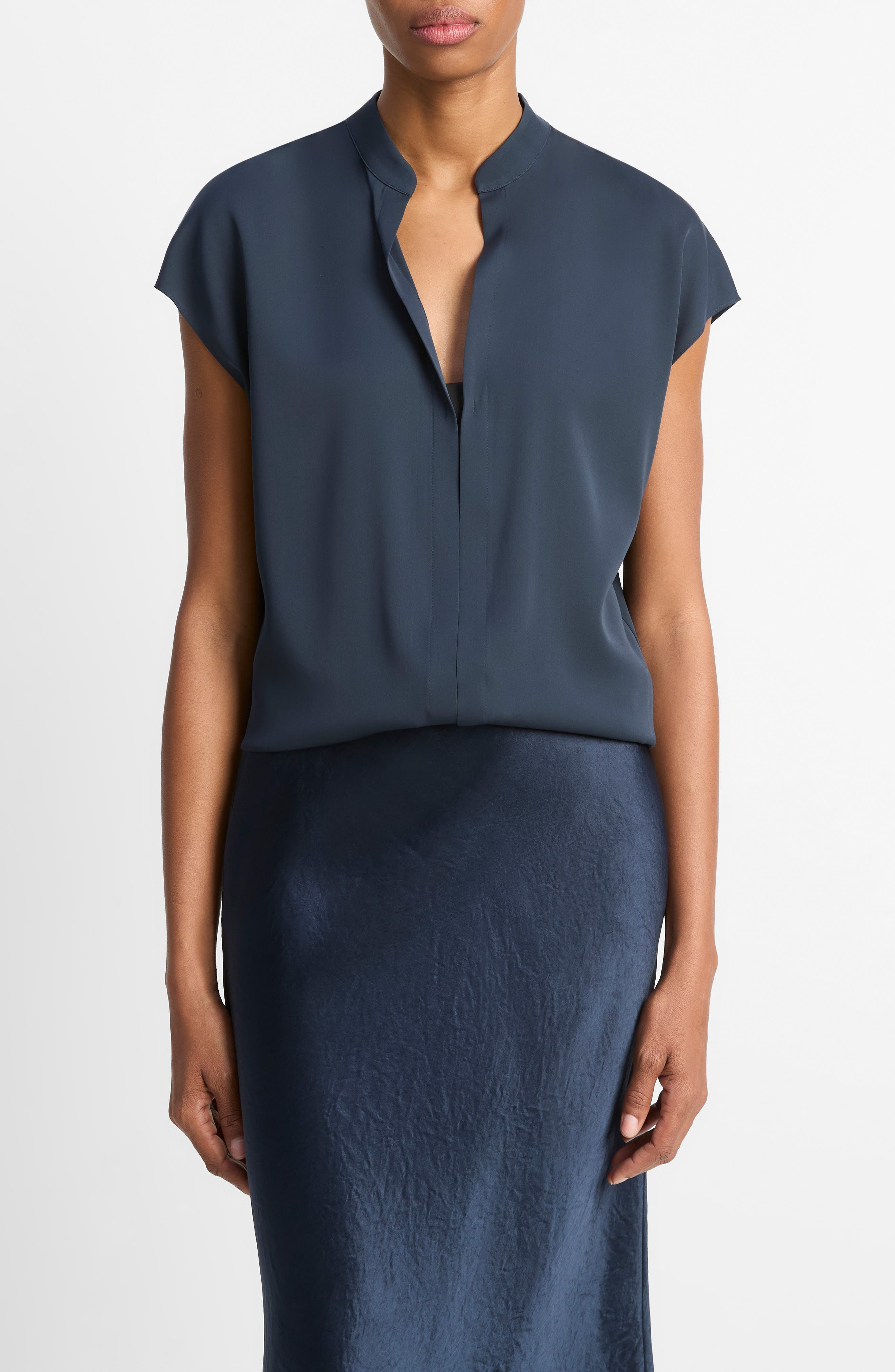 Vince Cap Sleeve Top in Coastal at Nordstrom - 1