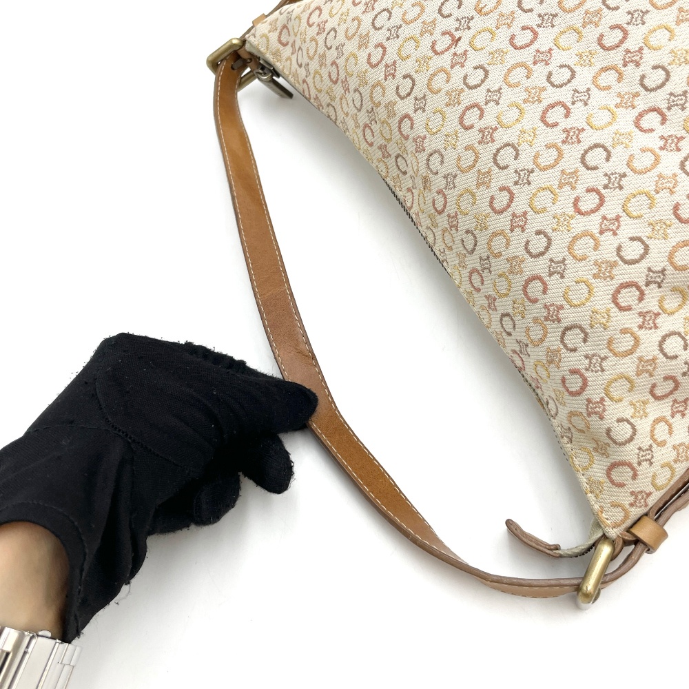 Celine C Macadam Fabric Shoulder Bag - 7