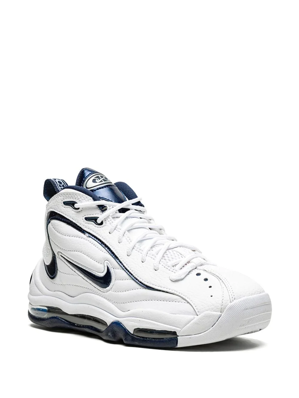 Nike Air Total Max Uptempo OG 2000 - White/Navy - Men’s Size 9.5 - Rare Vintage Nike Air Total Max Uptempo White for Sale | Authenticity  main image 2