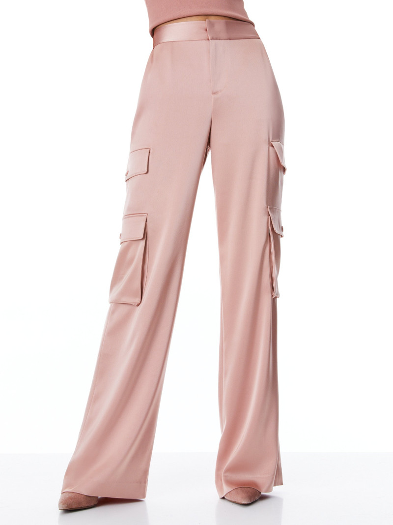 HAYES HIGH WAISTED WIDE LEG CARGO PANT 2