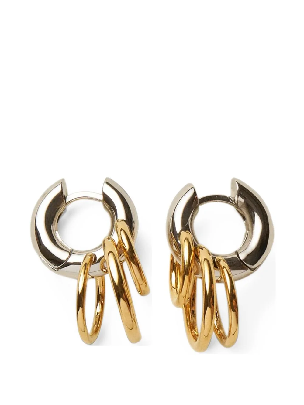 Pierced Huggies earrings - 1