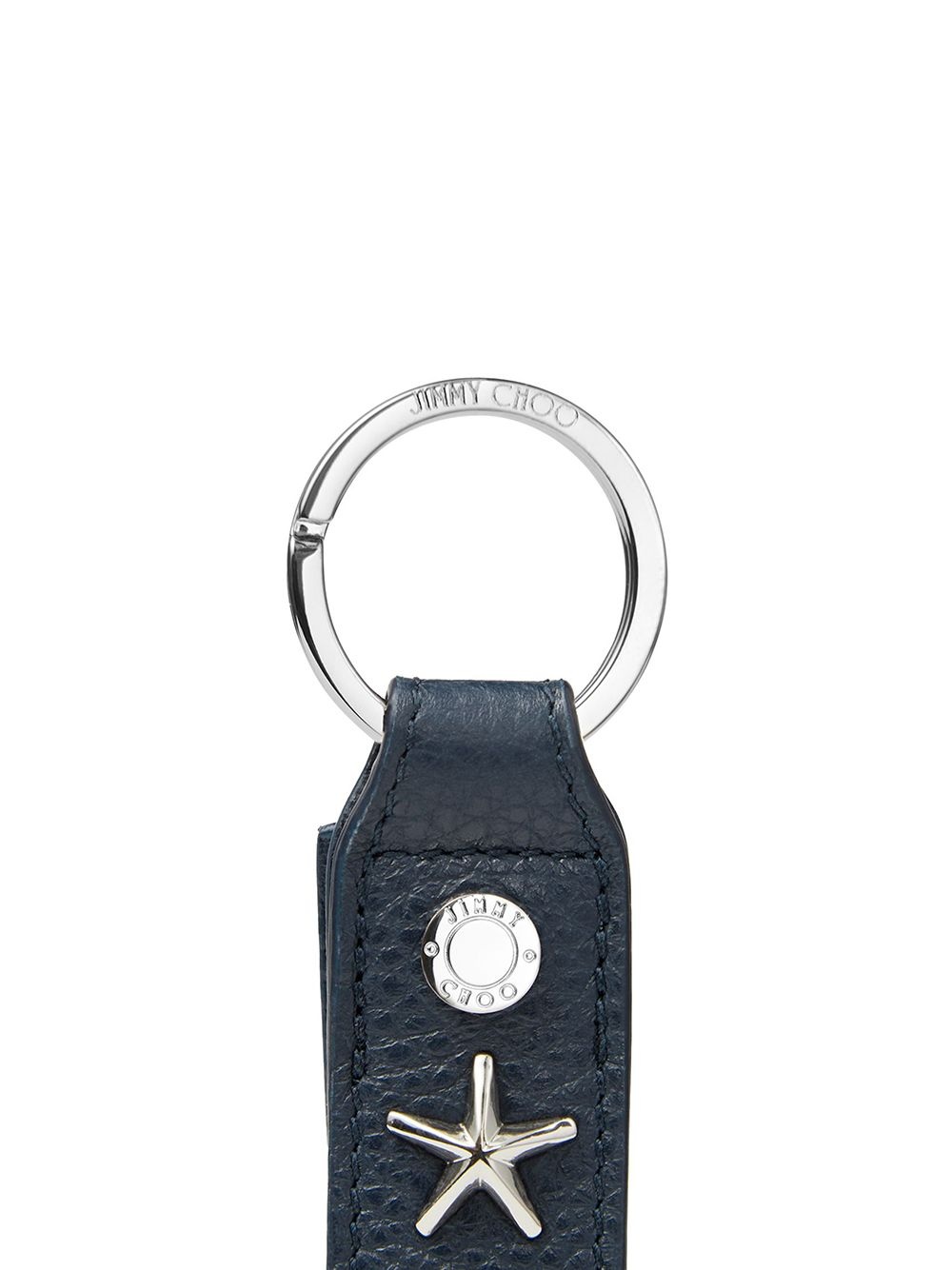 Warwick leather keyring - 2