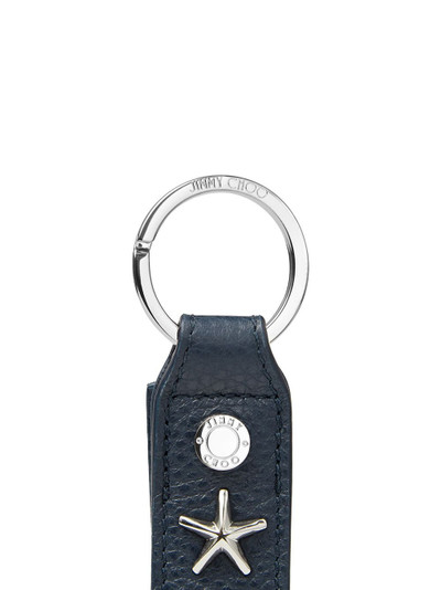 JIMMY CHOO Warwick leather keyring outlook