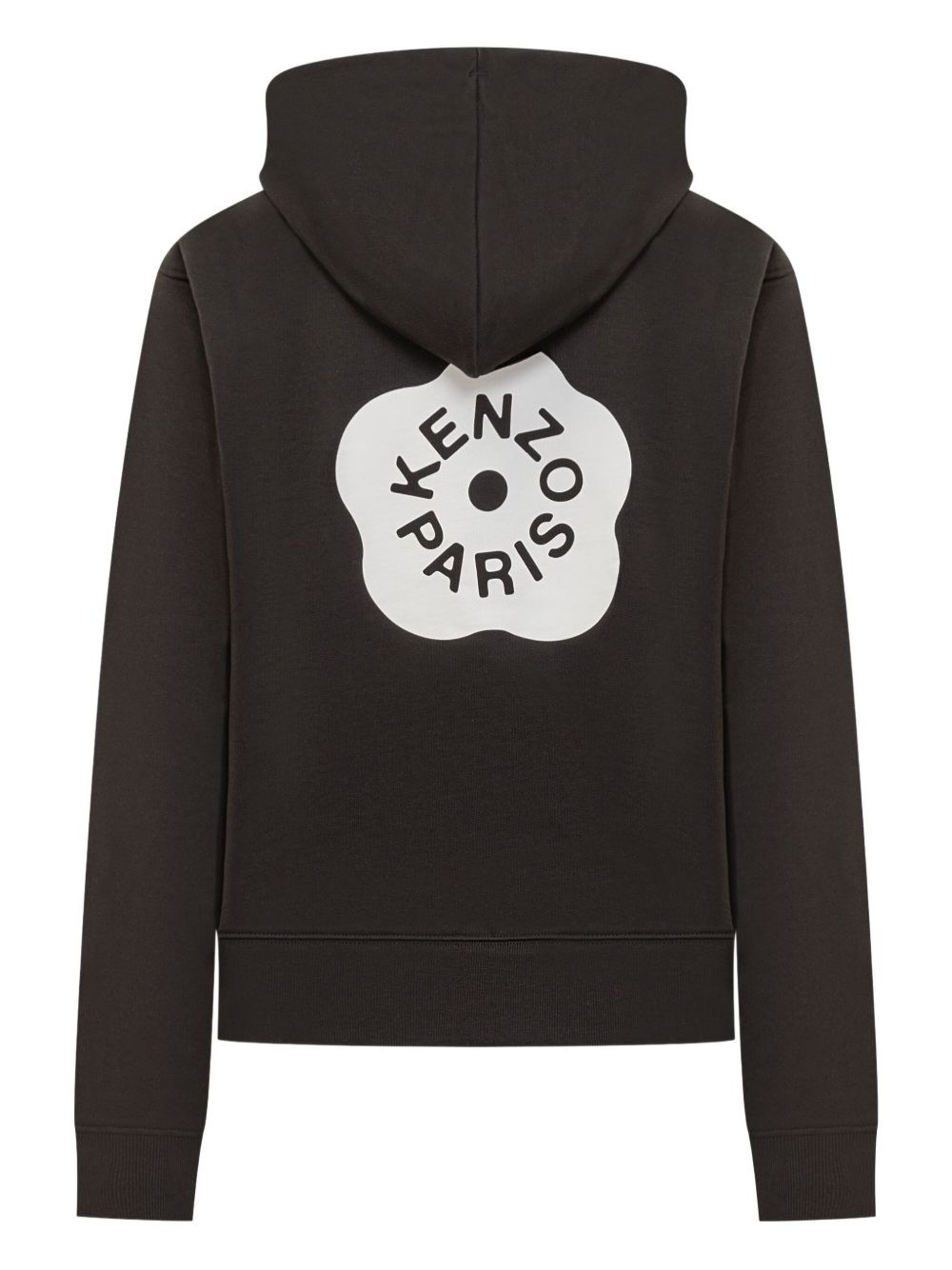 flower-logo hoodie - 2