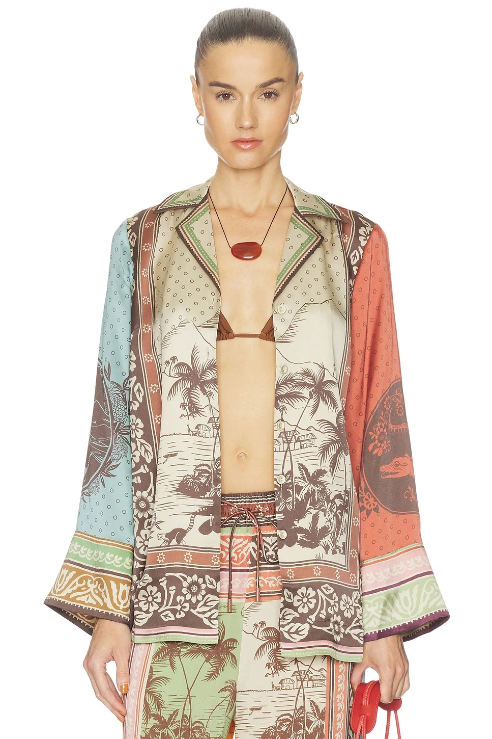 Alberta Silk Shirt - 1