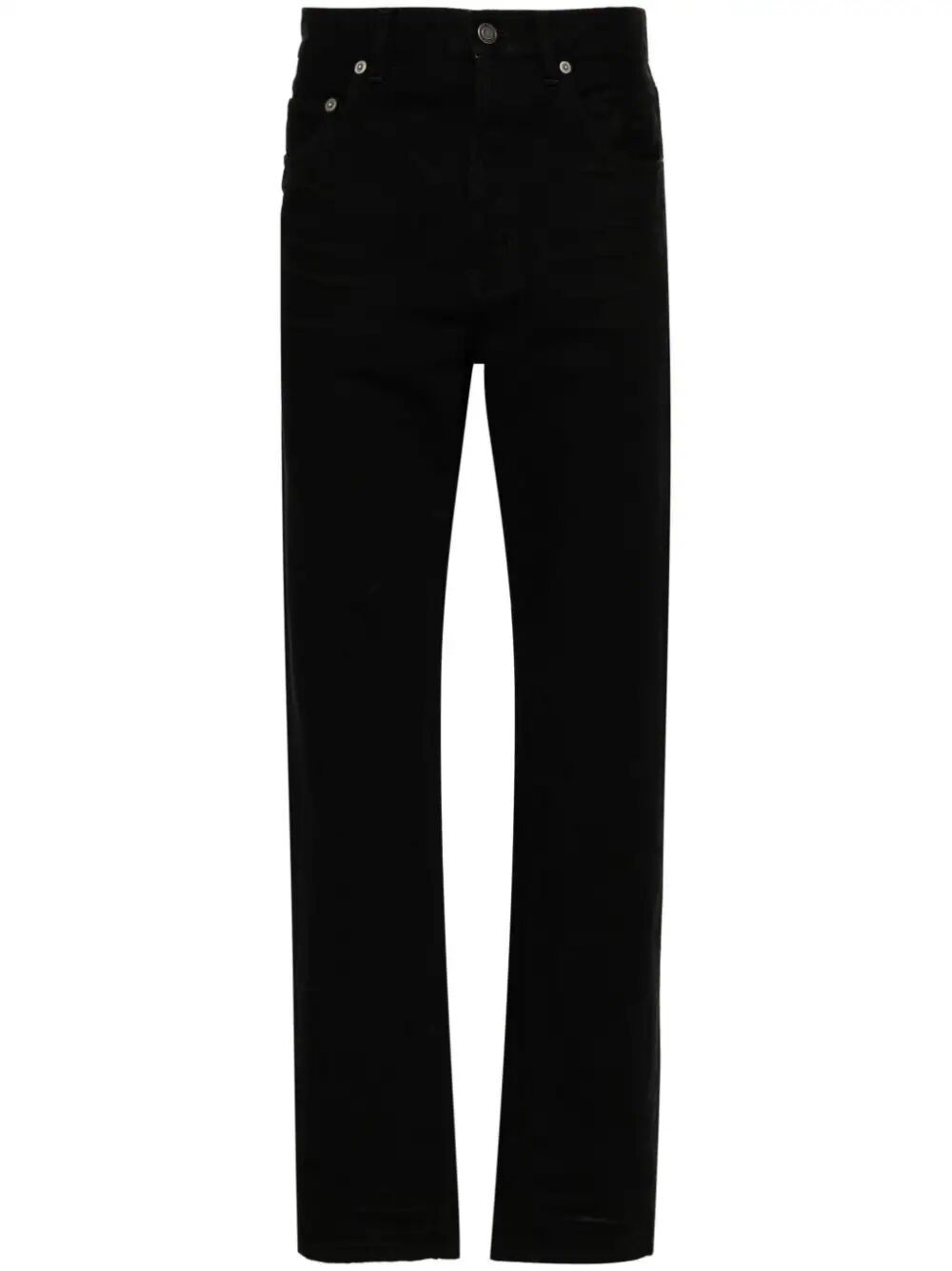 Jeans in black denim - 1