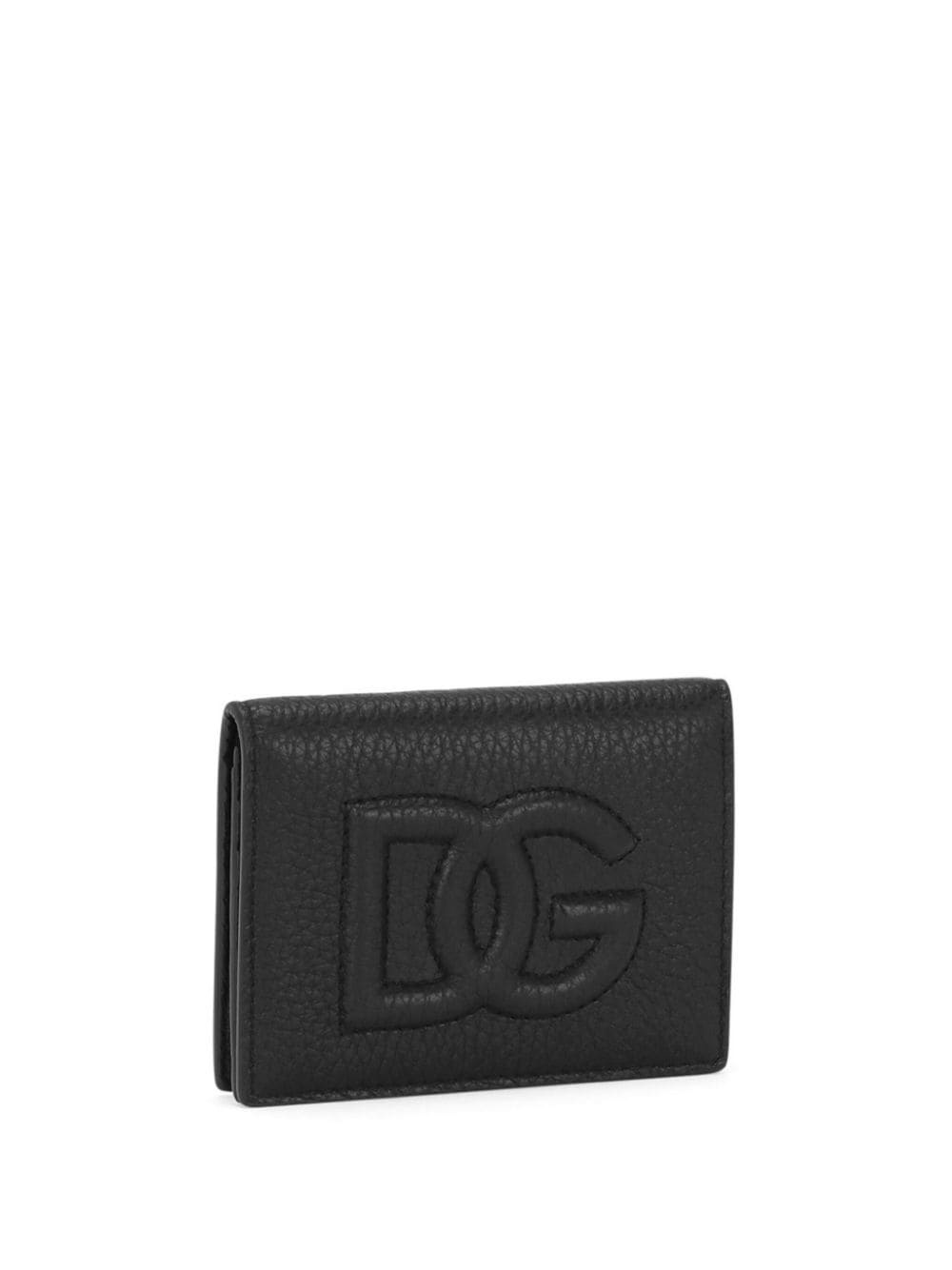 DG logo leather wallet - 3