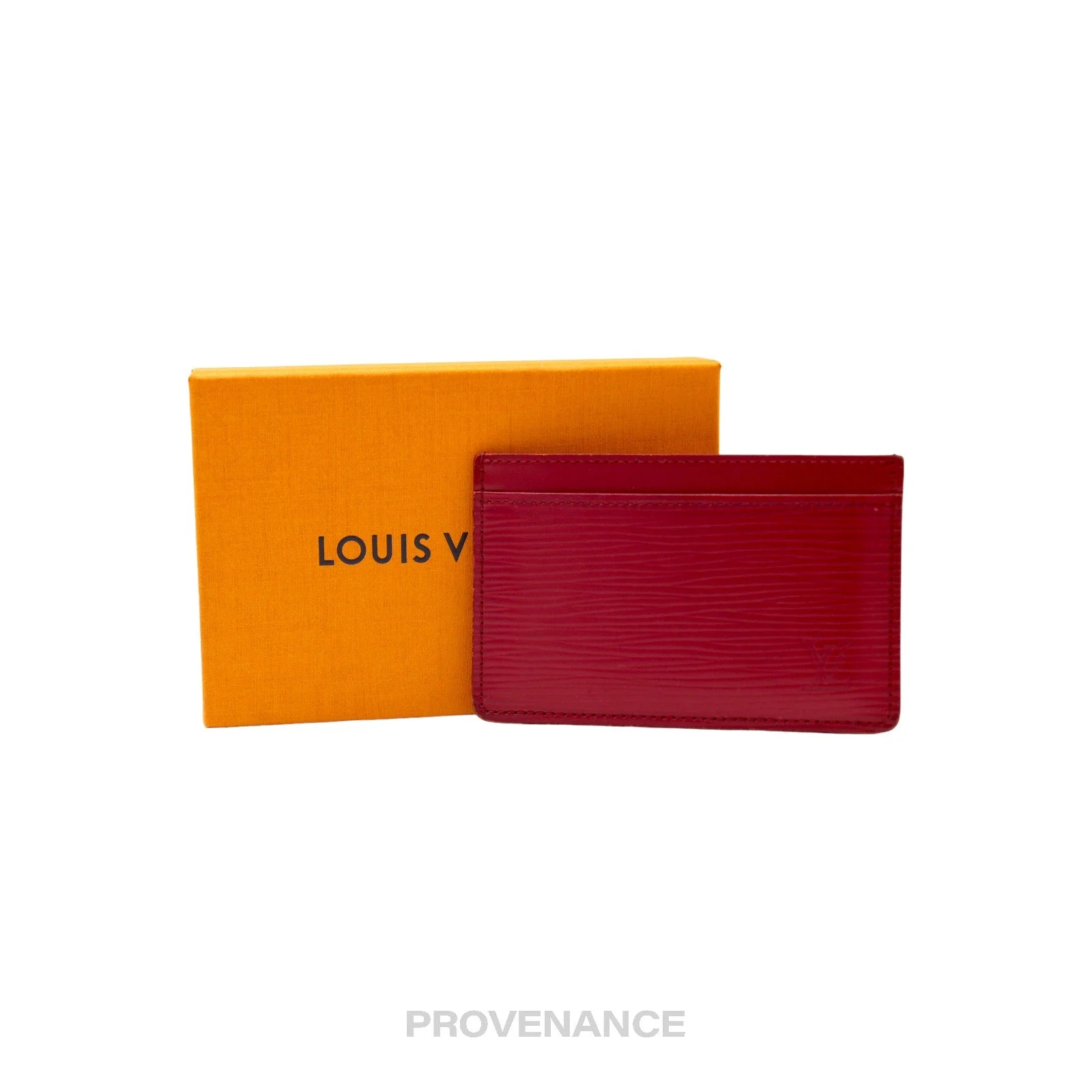 Louis Vuitton Card Holder Wallet - Fuchsia Epi Leather - 1