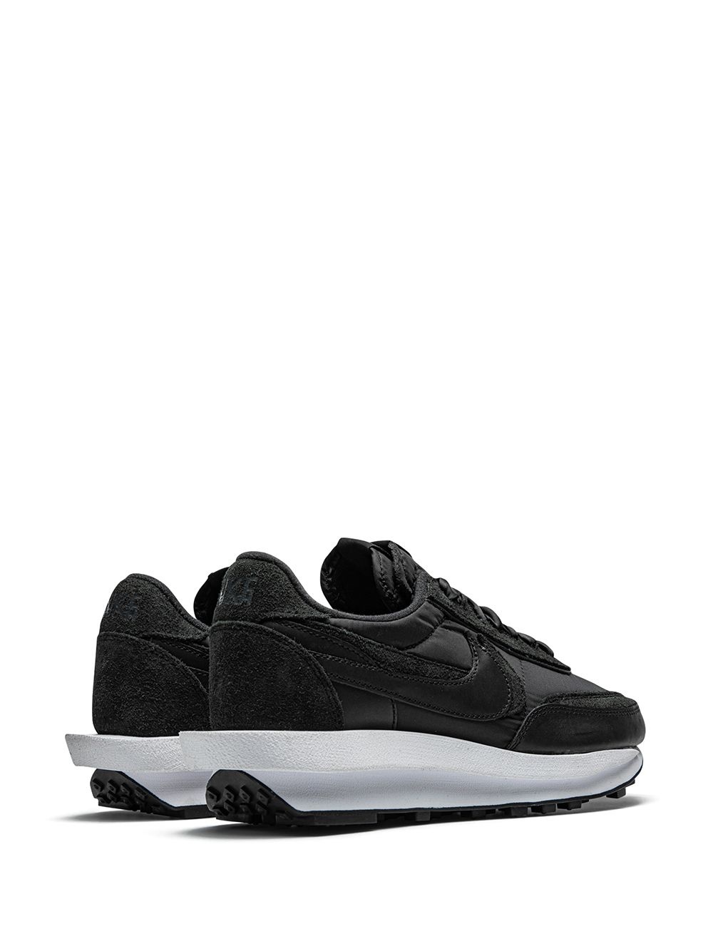 x sacai LDWaffle "Black Nylon" sneakers - 3