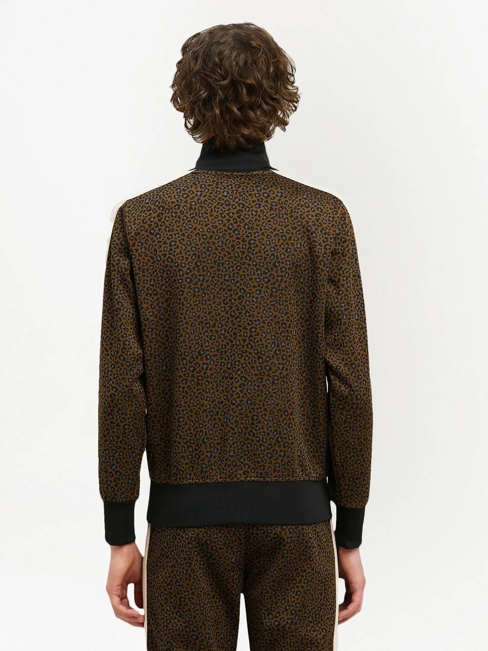 leopard-print track jacket - 4