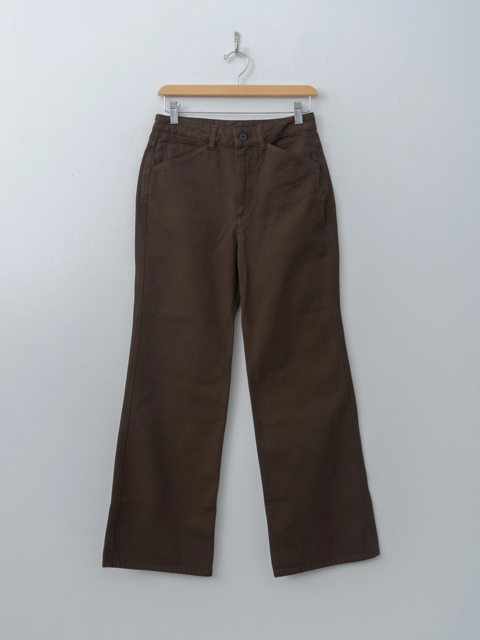 Flared 5 Pockets - Ristretto - 1