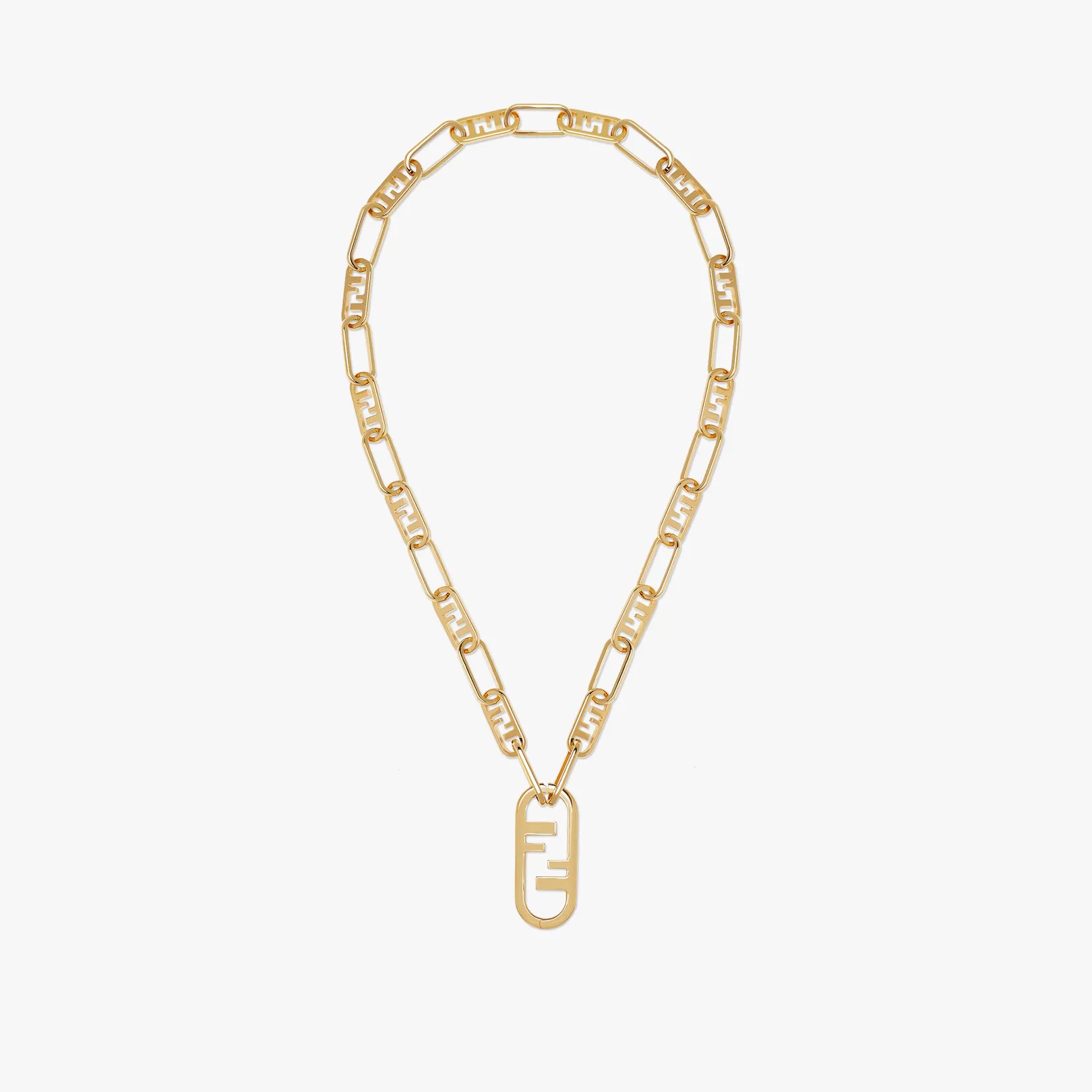 Gold-colored necklace - 1