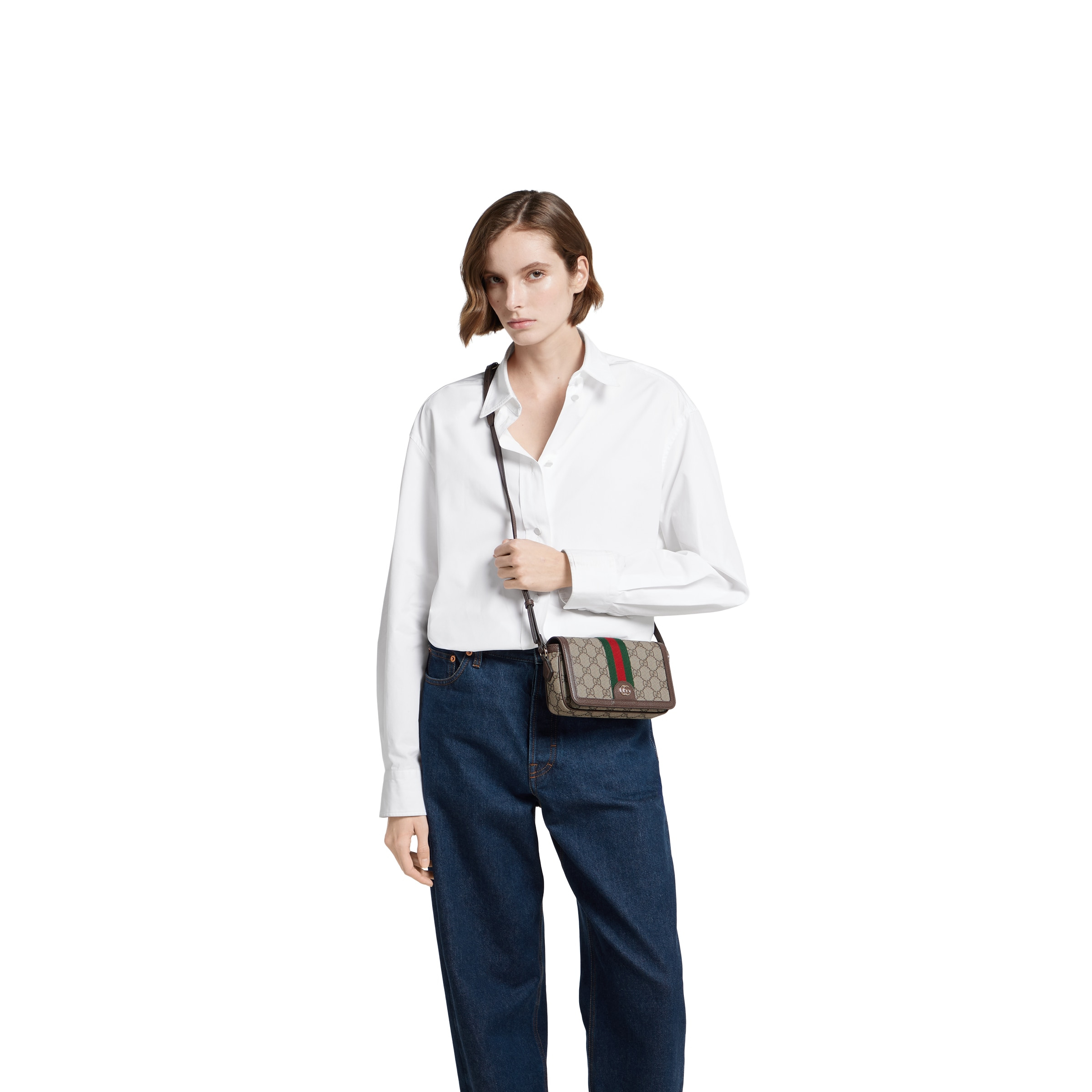 Ophidia mini shoulder bag - 4