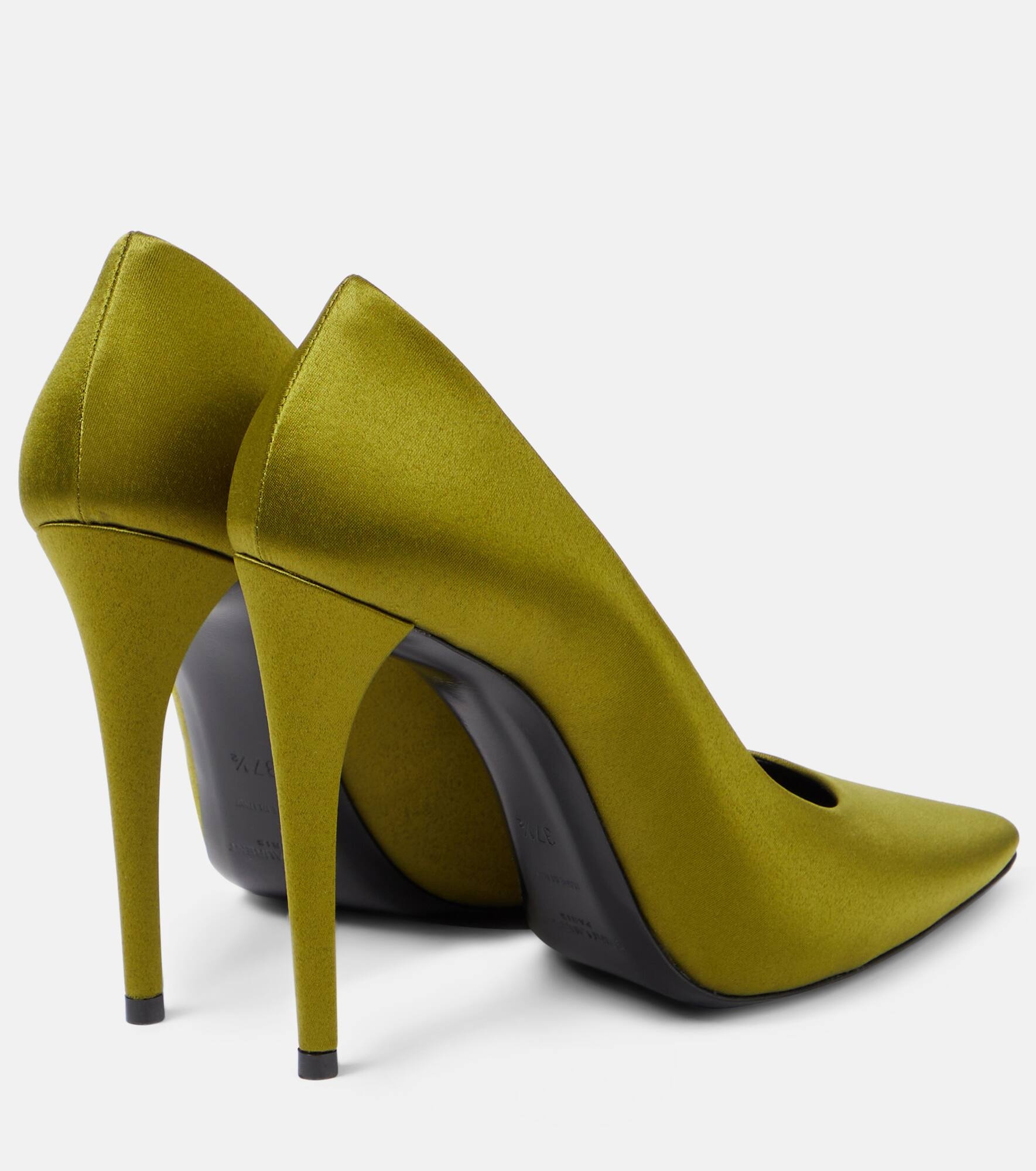 Monceau 110 satin pumps - 3