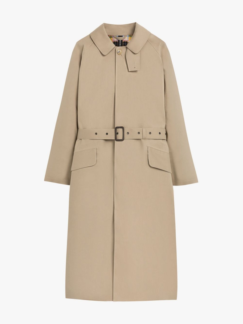 ST HONORE FAWN BONDED COTTON COAT 1