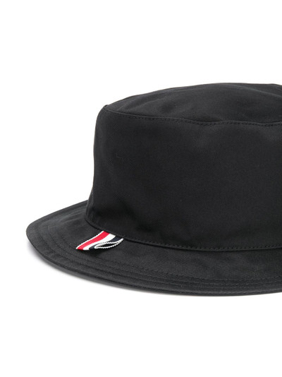 Thom Browne icon embroidered bucket hat outlook