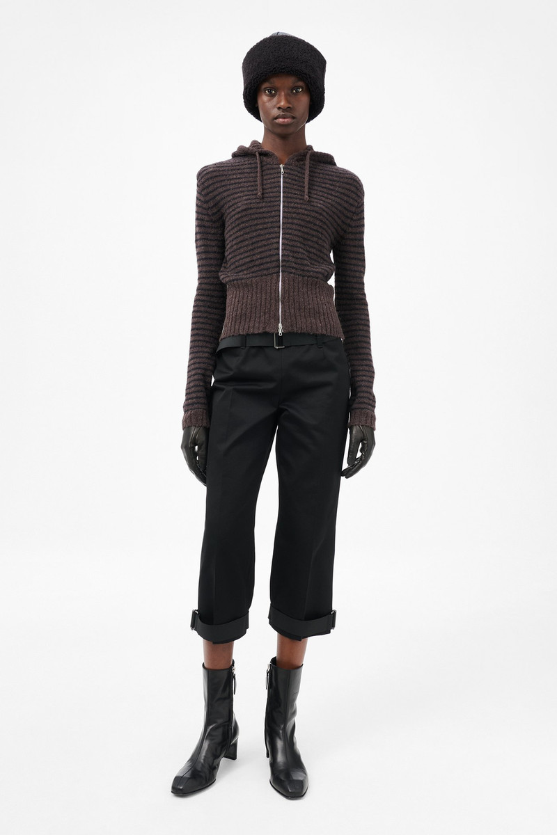 Our Legacy Sporty Capri Tasteful Black Megatwist Twill outlook