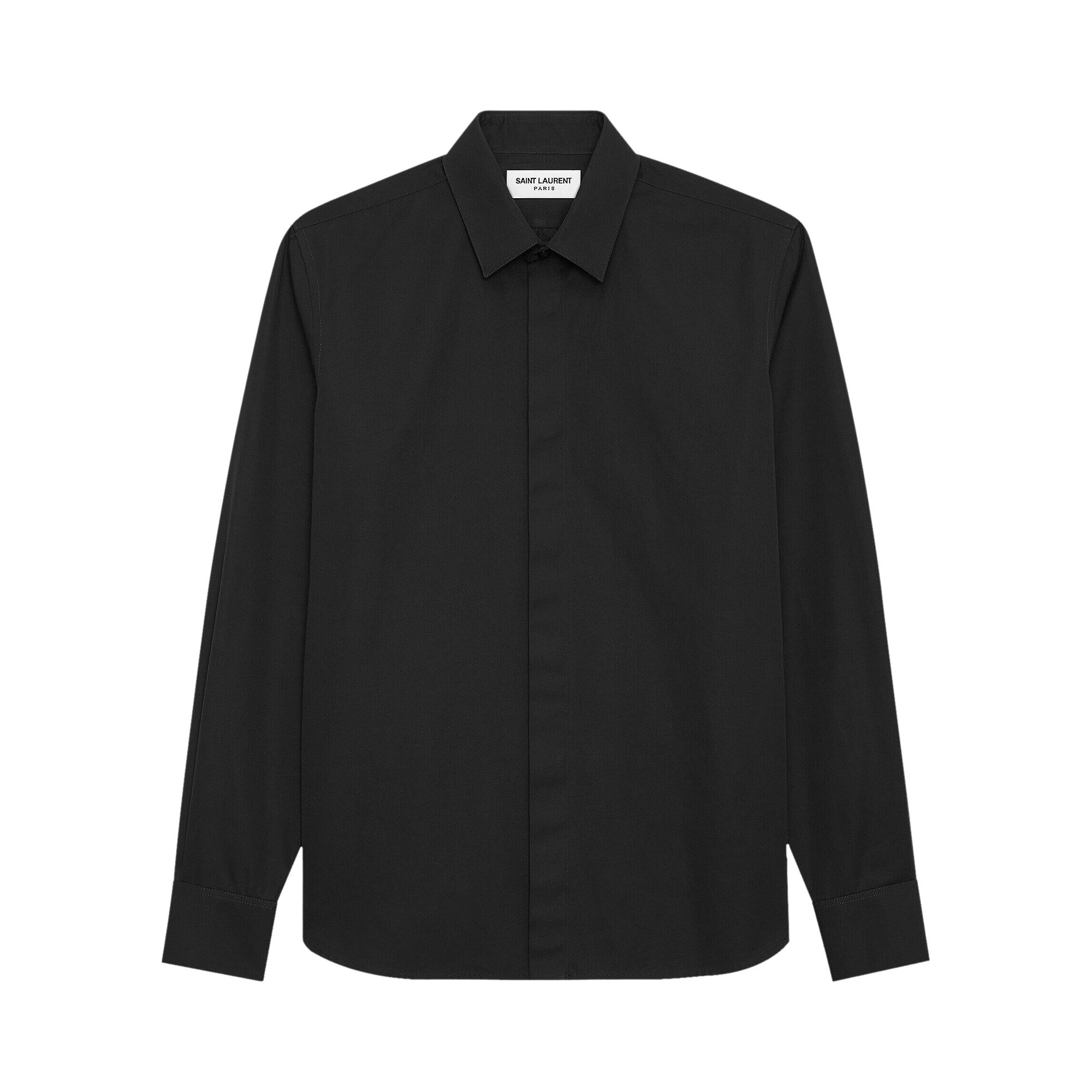 Saint Laurent Slim Shirt 'Noir' - 1