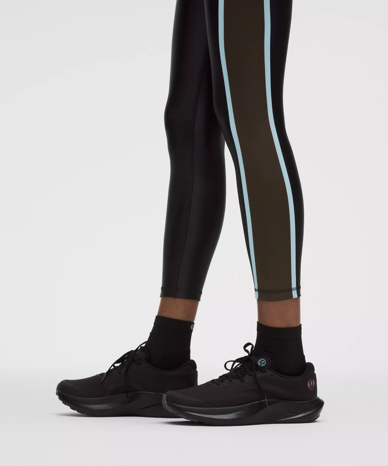 Satin Shine High-Rise Tight 25" *Stripe 6