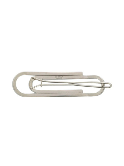 Off-White paperclip hair clip outlook