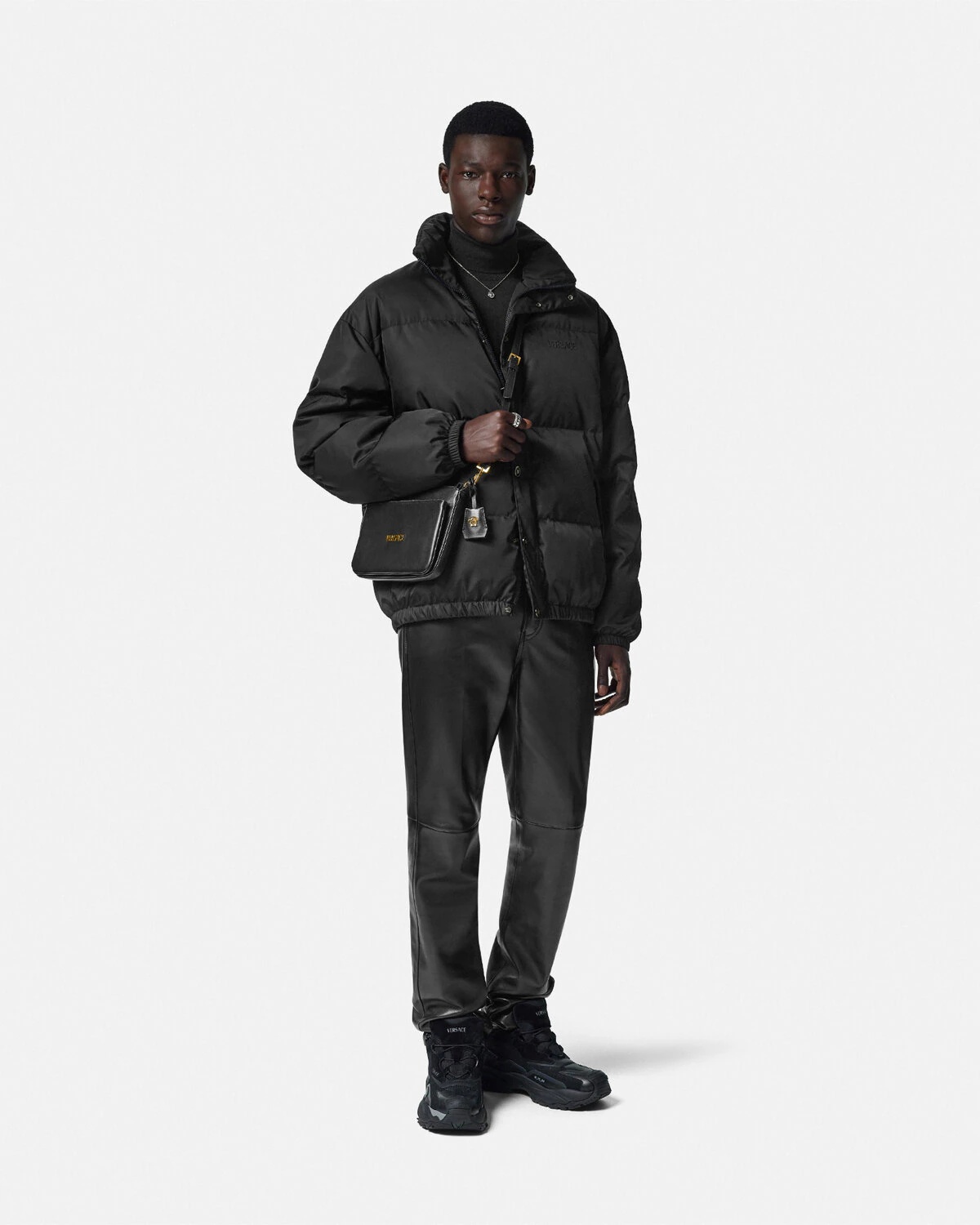 Embroidered Iconic Crest Puffer Jacket - 2