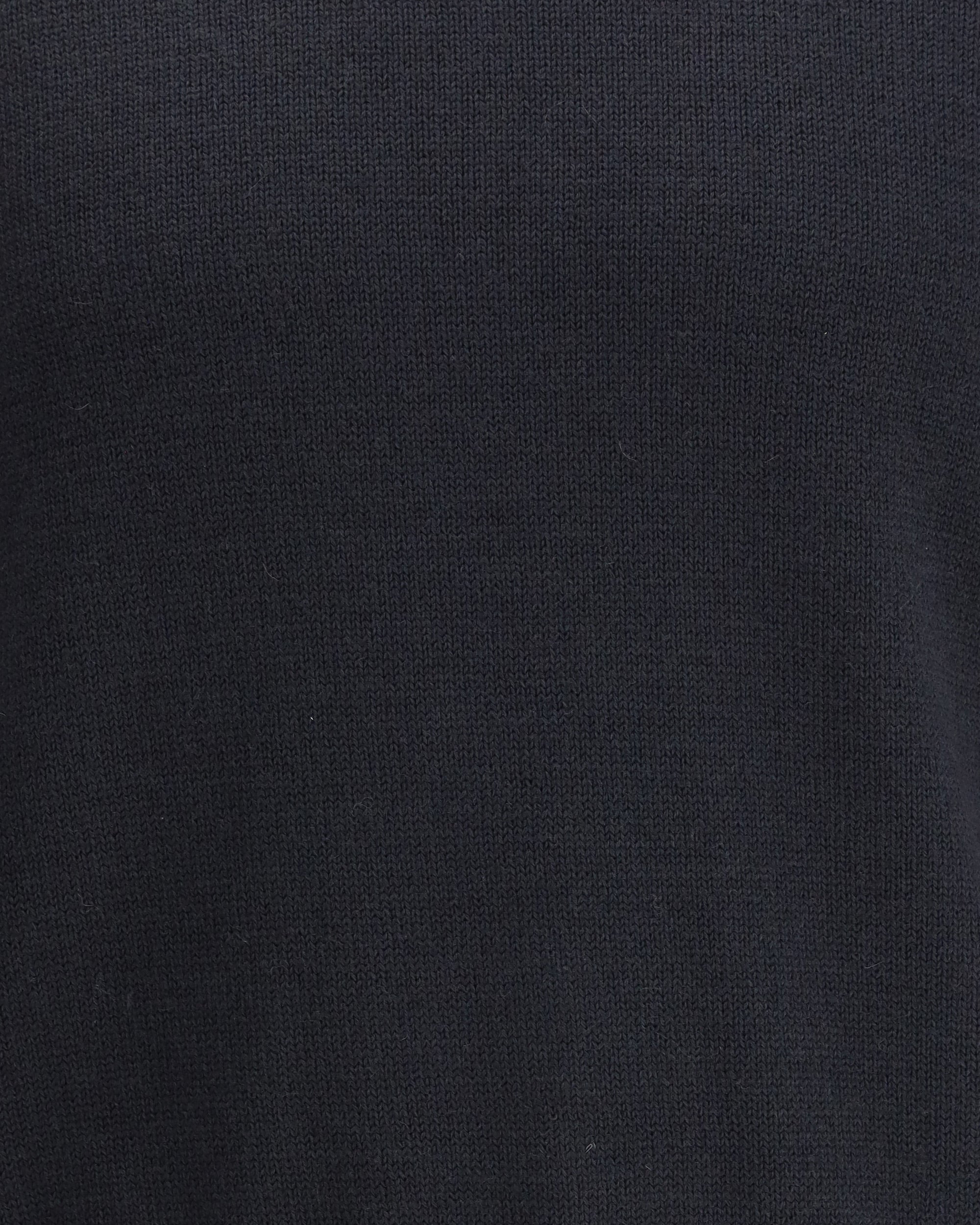 True Roundneck in Off Black Rustic Merino - 3