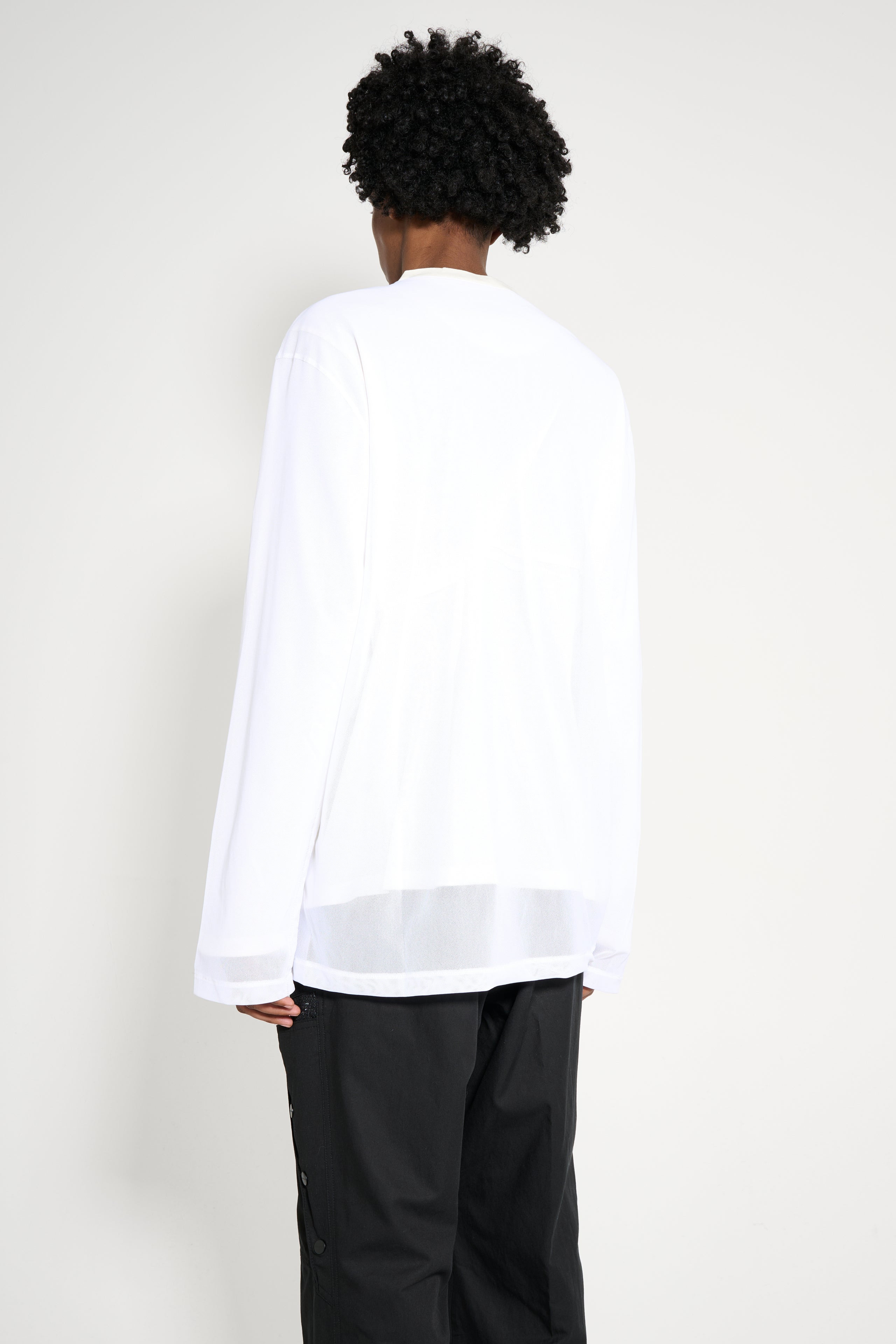 KIKO KOSTADINOV INEX MESH TOP OFF WHITE / WHITE - 4