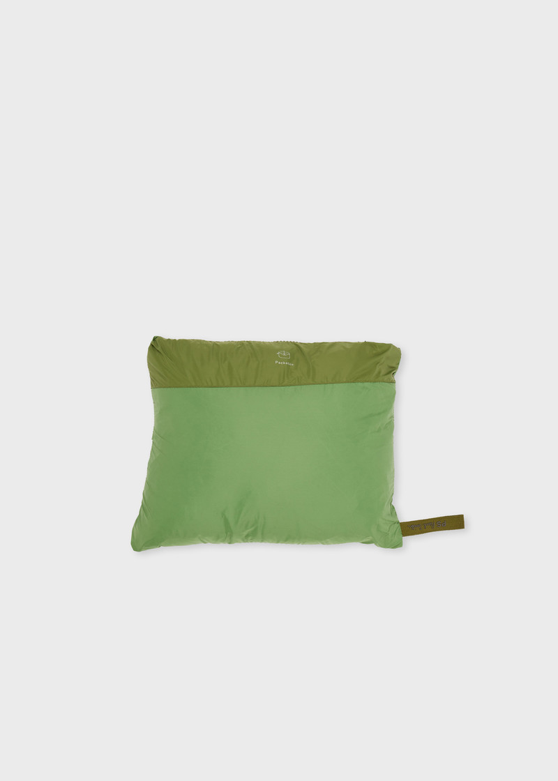 Paul Smith Khaki Packable Quilted Nylon Shirt Jacket outlook