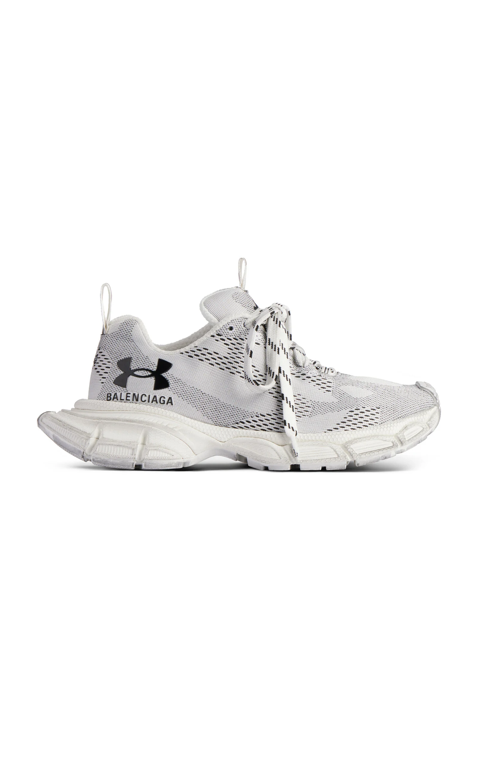 x Under Armour 3XL Mesh Sneakers black/white - 1