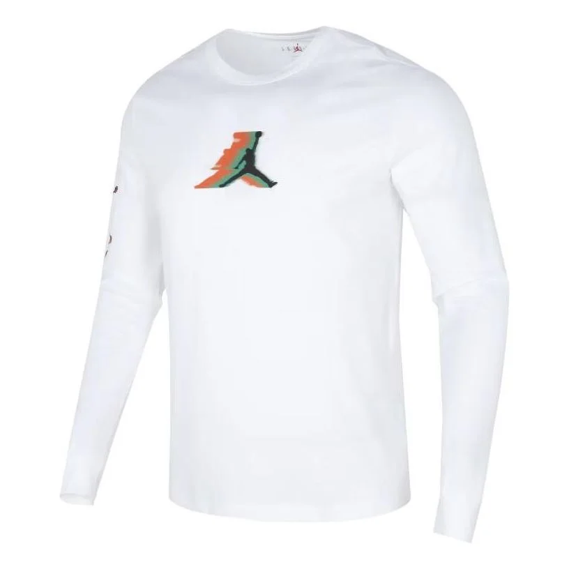 Air Jordan Brand Long-Sleeve T-Shirt 'White' FB7456-100 - 1