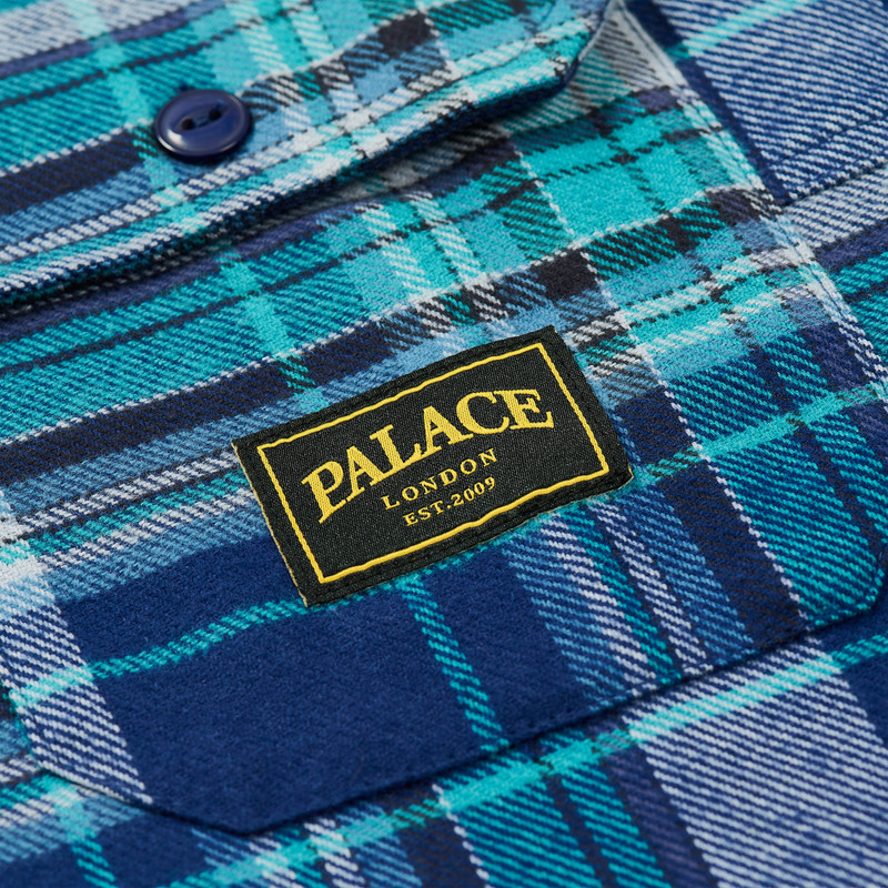 LUMBER YAK PATCH OVERSHIRT BLUE 3