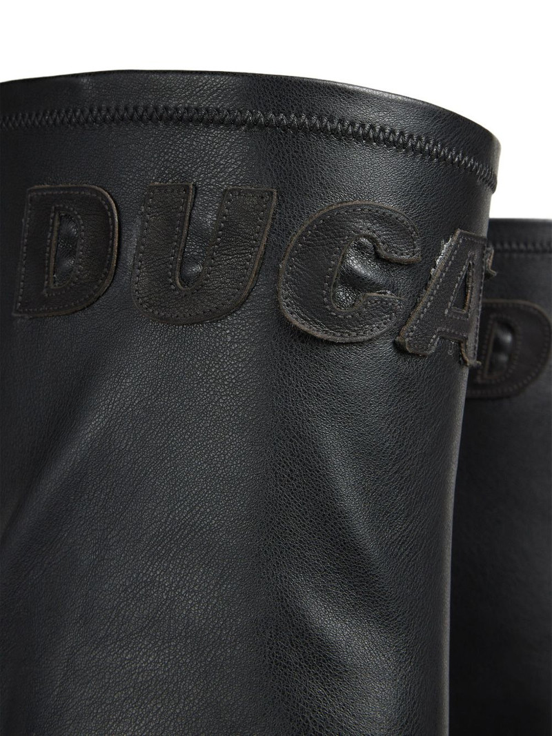 x Ducati leather over-the-knee boots 4