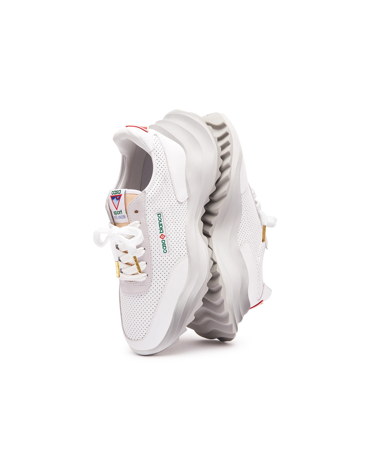 Womens Atlantis White Sneaker - 8