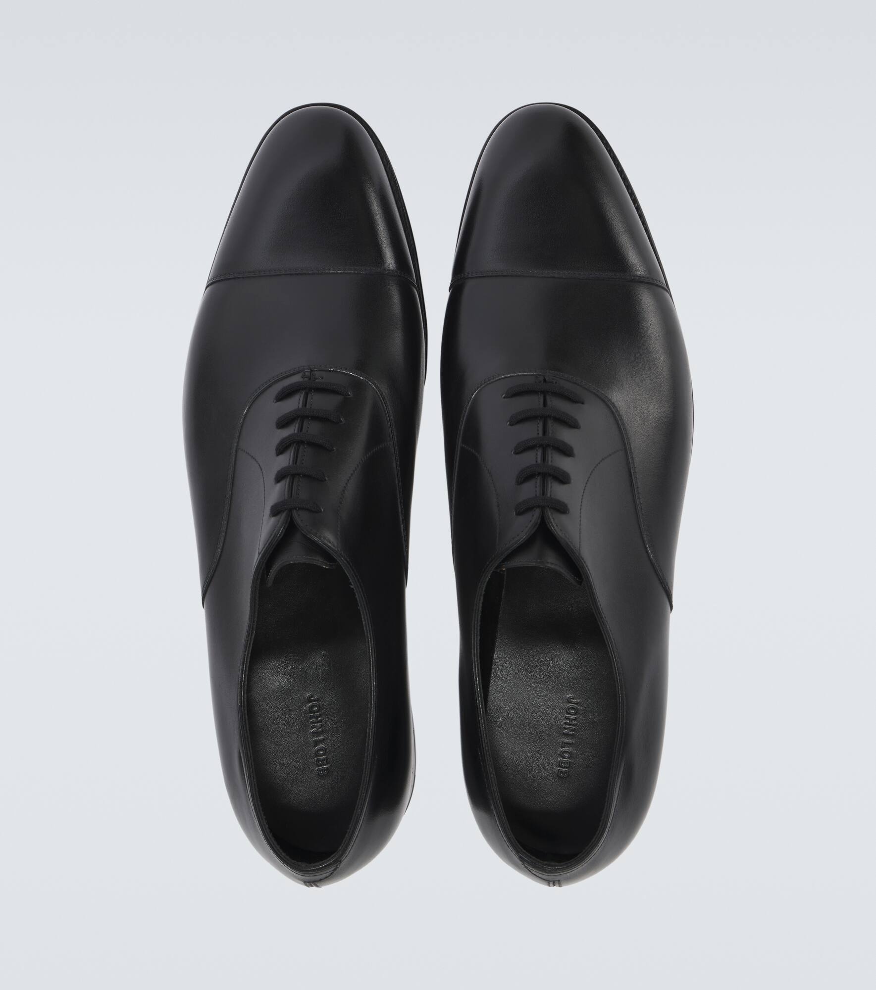 City leather Derby shoes - 4