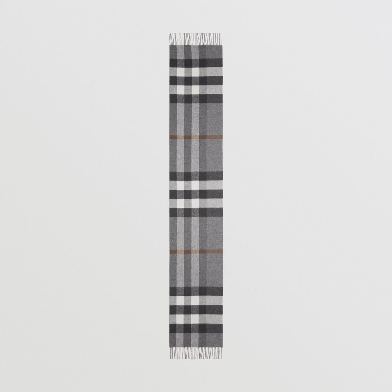 Reversible Check and Monogram Cashmere Scarf - 6