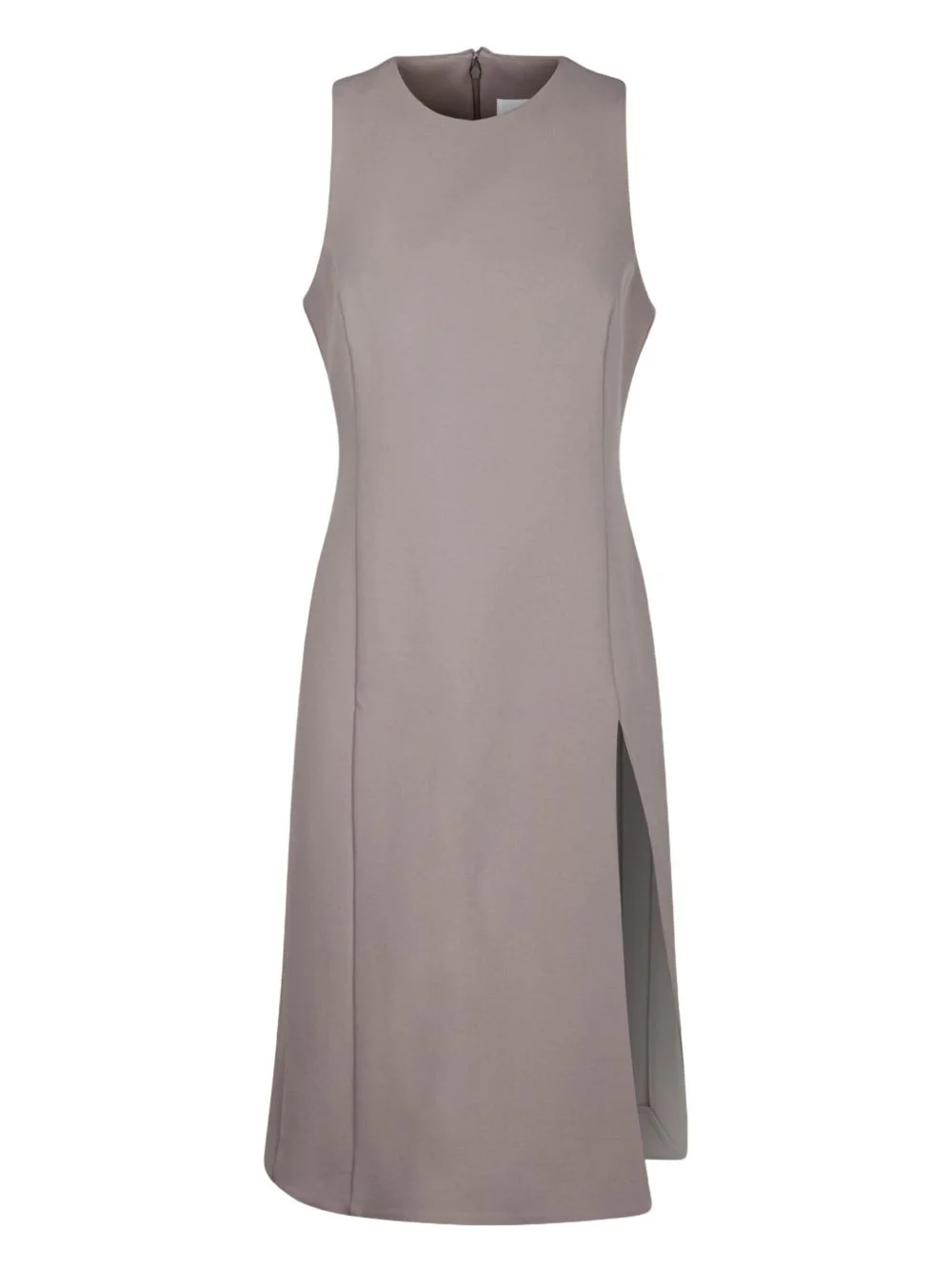 virgin-wool midi dress - 1