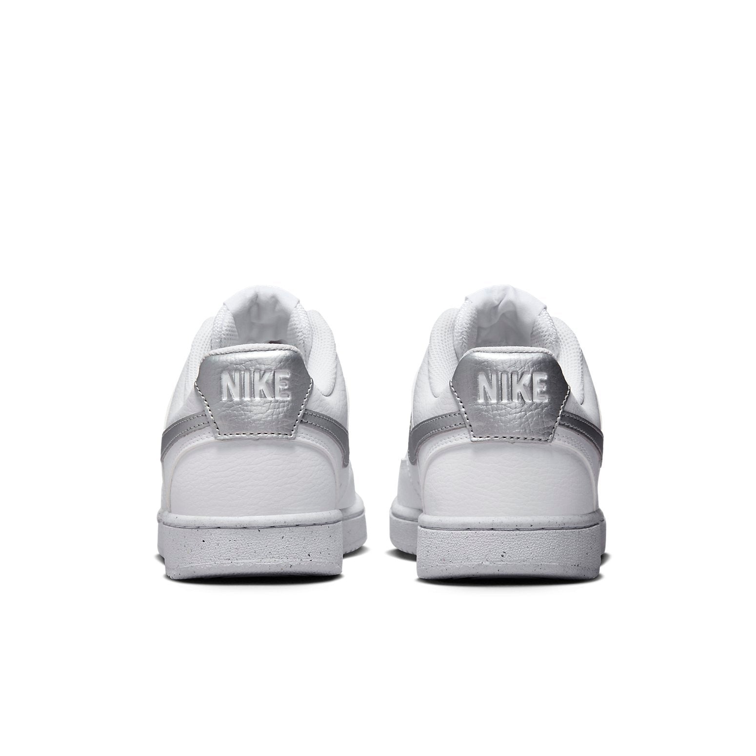 (WMNS) Nike Court Vision 1 Low Next Nature 'White Metallic Silver' DH3158-108 - 5