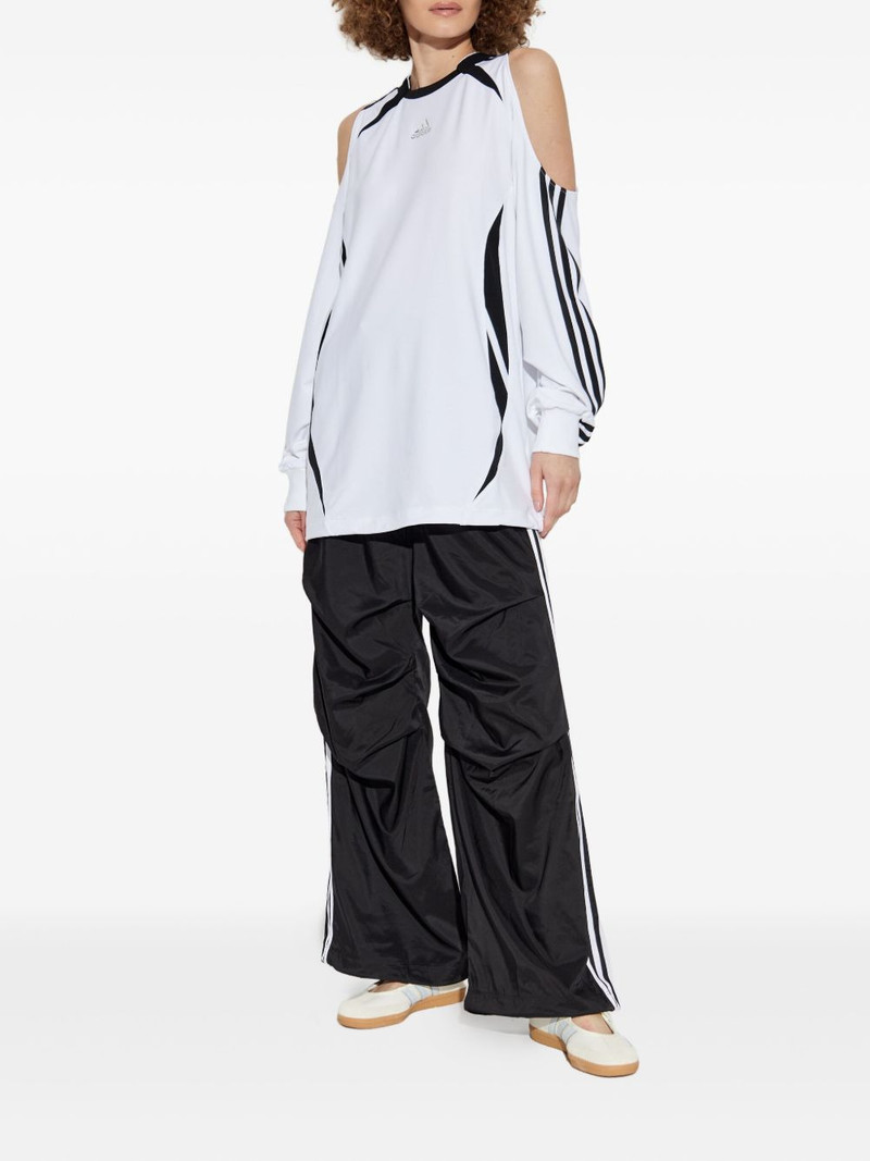 adidas shoulder-cutline logo sweatshirt outlook