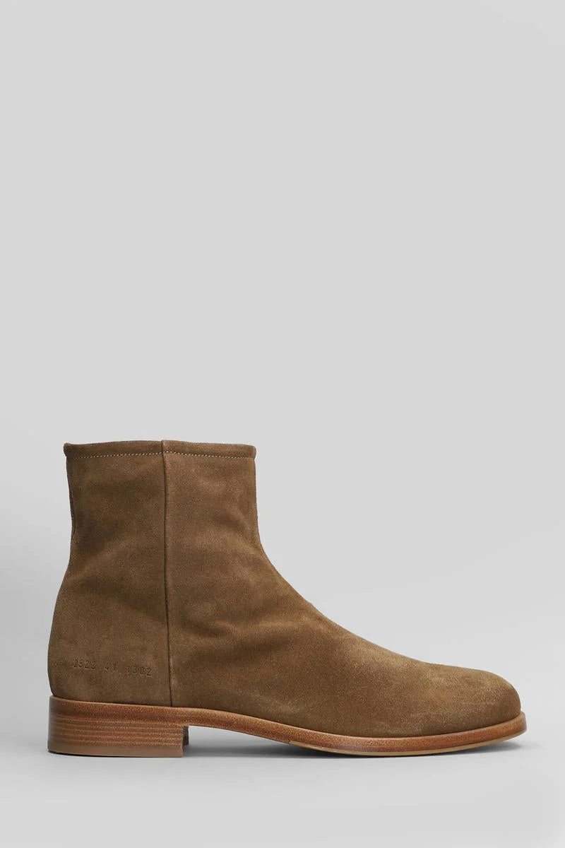 Common Projects Zipped Boot Ankle Boots - 1