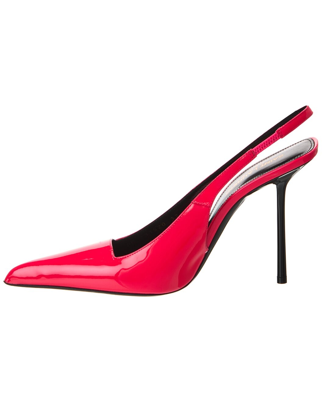 Saint Laurent Kiss 105 Patent Slingback Pump - 2