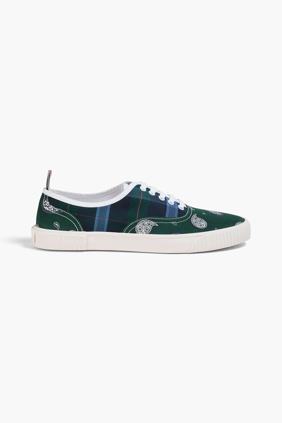 Heritage printed canvas sneakers - 1