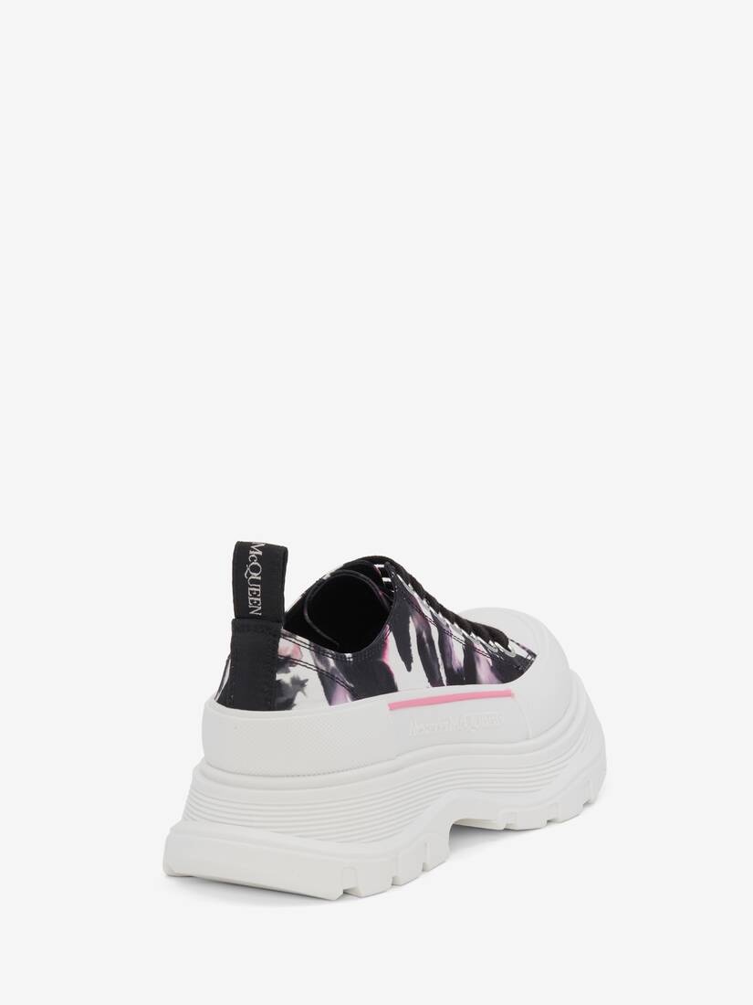 Women's  Tread Slick Watercolour Graffiti Lace Up in Multicolour - 3