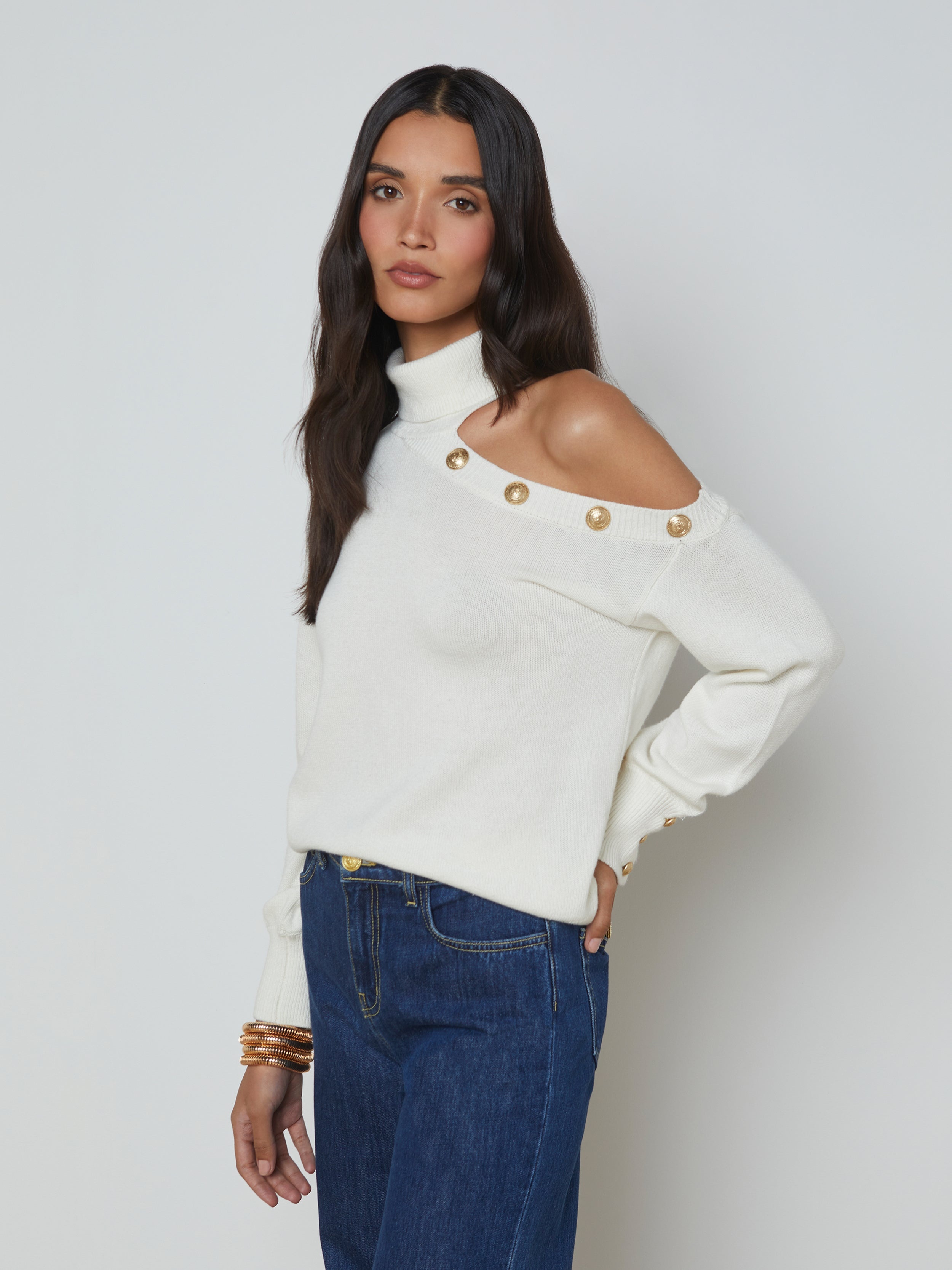 Brixie Cutout Turtleneck - 3