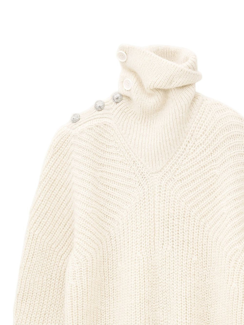 ba&sh Roumane button sweater outlook